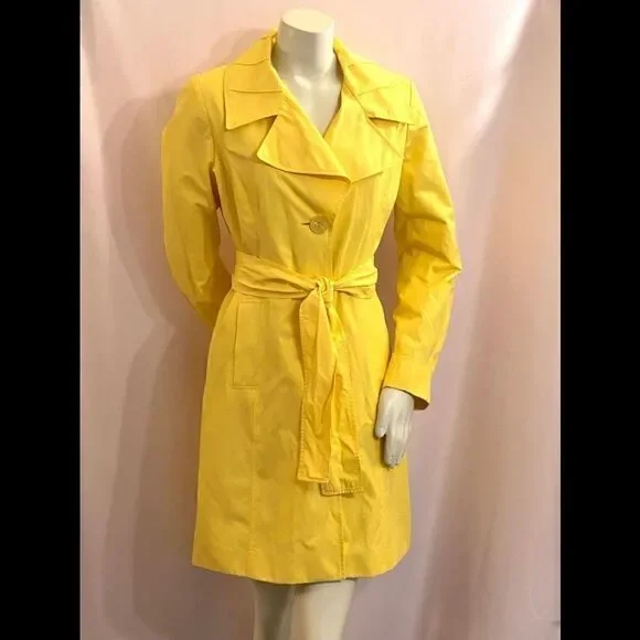 NWOT Tahari Lined Trench - Picture 2 of 6